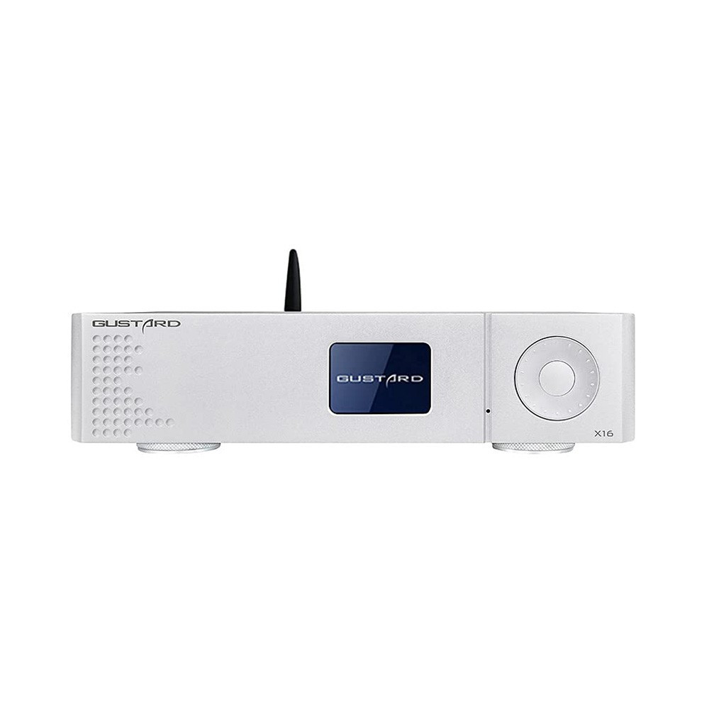 GUSTARD X16 - Desktop MQA DAC with Bluetooth 5 Connectivity 32bit 768kHz  DSD512 - Silver