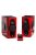 KII AUDIO THREE SYSTEM - Pereche premium de difuzoare active pe 3 căi cu controler Kii CONTROL - Rosso Corsa High Gloss