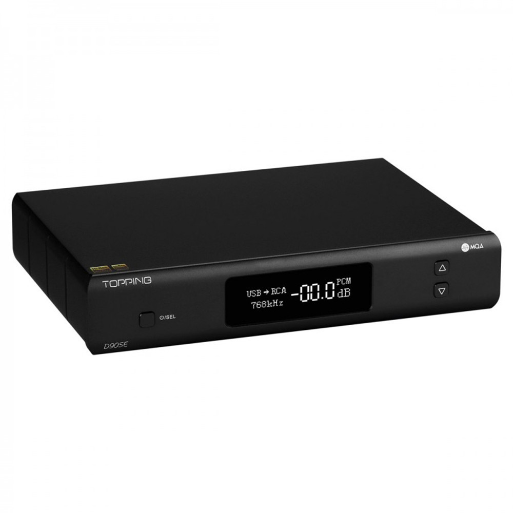 TOPPING D90SE - High-End Quality Desktop MQA DAC 32bit 768KH