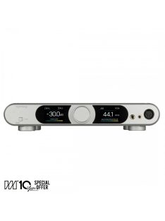   TOPPING DX9 - Desktop DAC and NFCA Headphone Amplifier Bluetooth 5.1 AptX HD LDAC 32bit 768kHz DSD512 - Silver