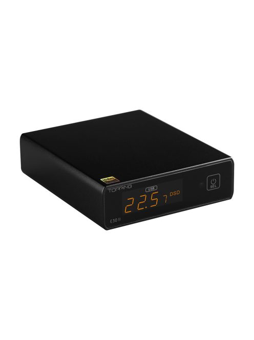 TOPPING E30 II - Desktop DAC 32bit 768kHz DSD512 - Black - m