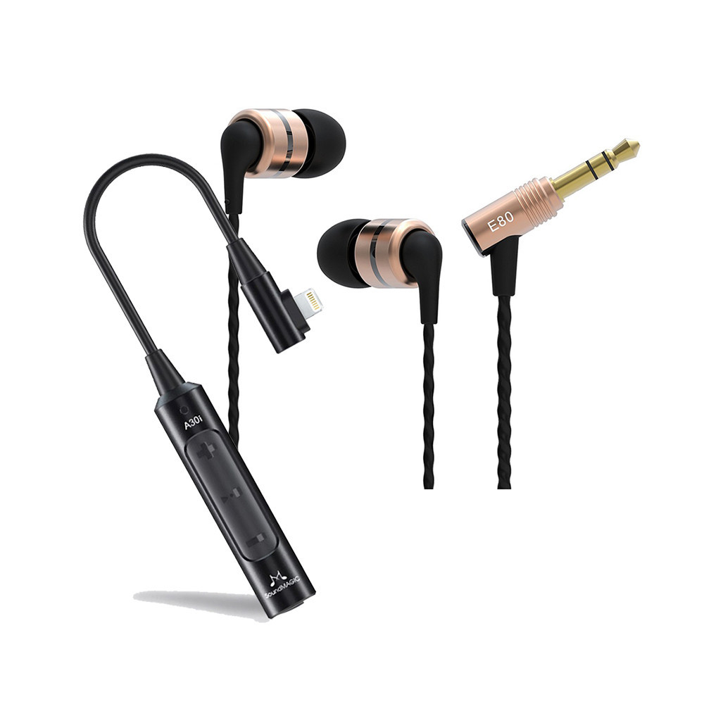 SOUNDMAGIC A30i + SOUNDMAGIC E80 GOLD package - muzix.eu