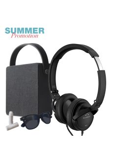   SoundMAGIC P22C Black + AWEI Y100 Speaker & Receiver Summer Kit