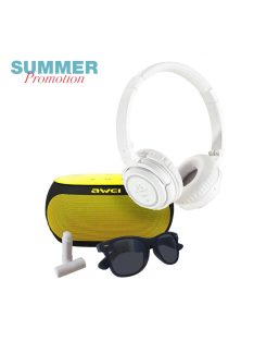 SoundMAGIC P22BT + AWEI Y200 Yellow Summer Kit