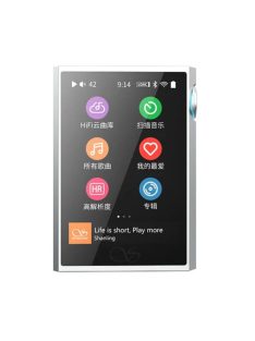   SHANLING M1 PLUS - Portable Audio Player WiFi Bluetooth 5.2 aptX HD LDAC 32bit 768kHz DSD512 - Silver