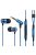 SOUNDMAGIC E50C - Stereo high quality In-Ear headphones for detailed music with Mic. - Blue