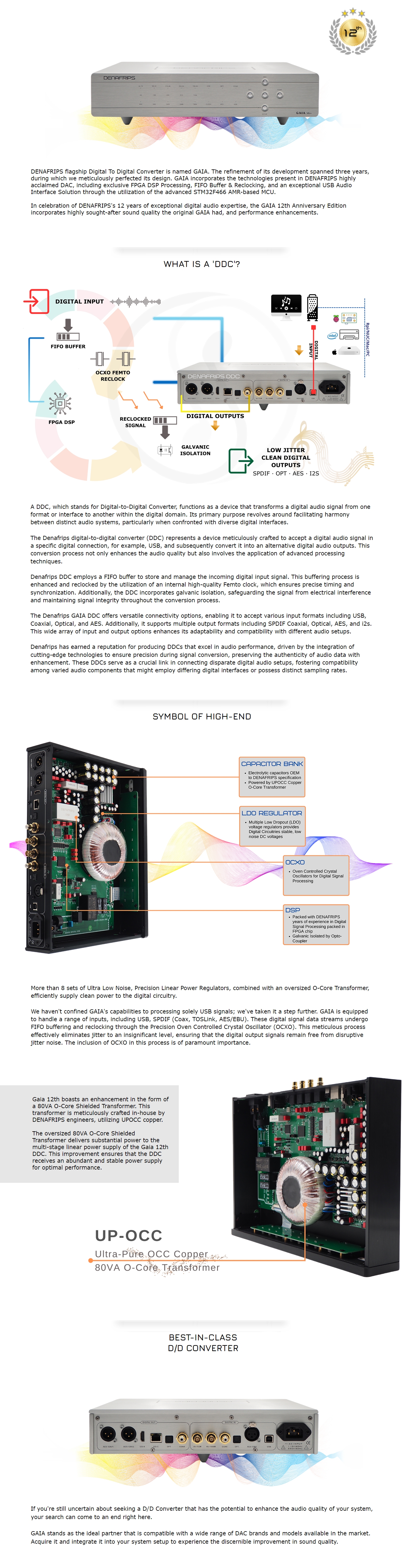 Denafrips Gaia 12th Details